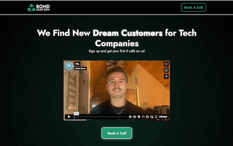 Business Website: Bond Lead Gen thumbnail